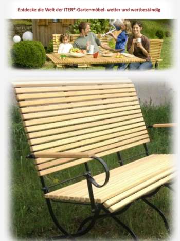 Entdecke die klassischen ITER®Gartenmöbel Entdecke die klassischen ITER®Gartenmöbel im Shop