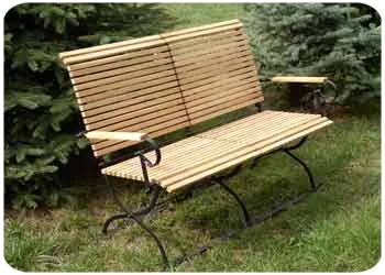  Gartenbank-Robinienholz-wetterfest- ITER® 