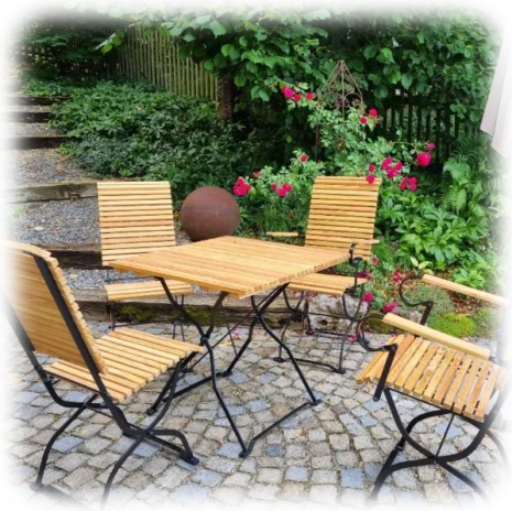 Biergartenmöbel wetterfest klappbar
