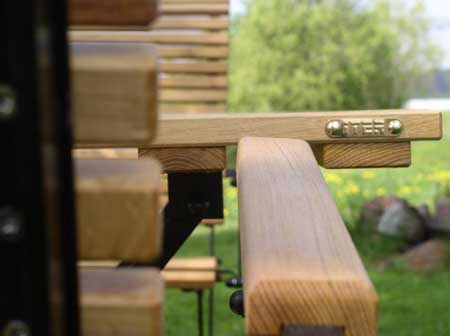 Robinienholz-Gartenbank-klappbar-ITER® Robinienholz-Gartenbank-klappbar-ITER®