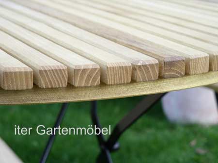 runder Gartentisch Robinie ITER® -100 cm