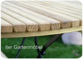  Gartentisch-Robinienholz-rund-ITER® 